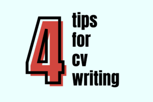 Top tips for CV writing