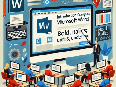 Introduction To Computers: Microsoft Word