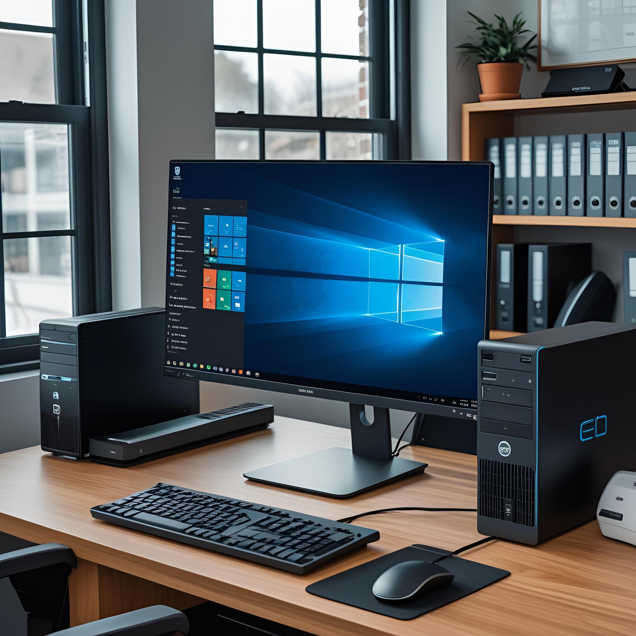 OFFICE DESKTOP WITH ALL PHERIPHERALS OFFICE DESKTOP WITH ALL PHERIPHERALS